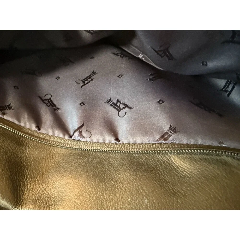 Links And Kings Crown Backpack Crown Black‎ Leather Collection New With Tags
